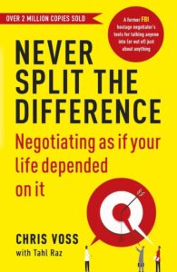 Never split the difference book