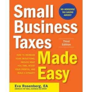 Small business taxes made easy book