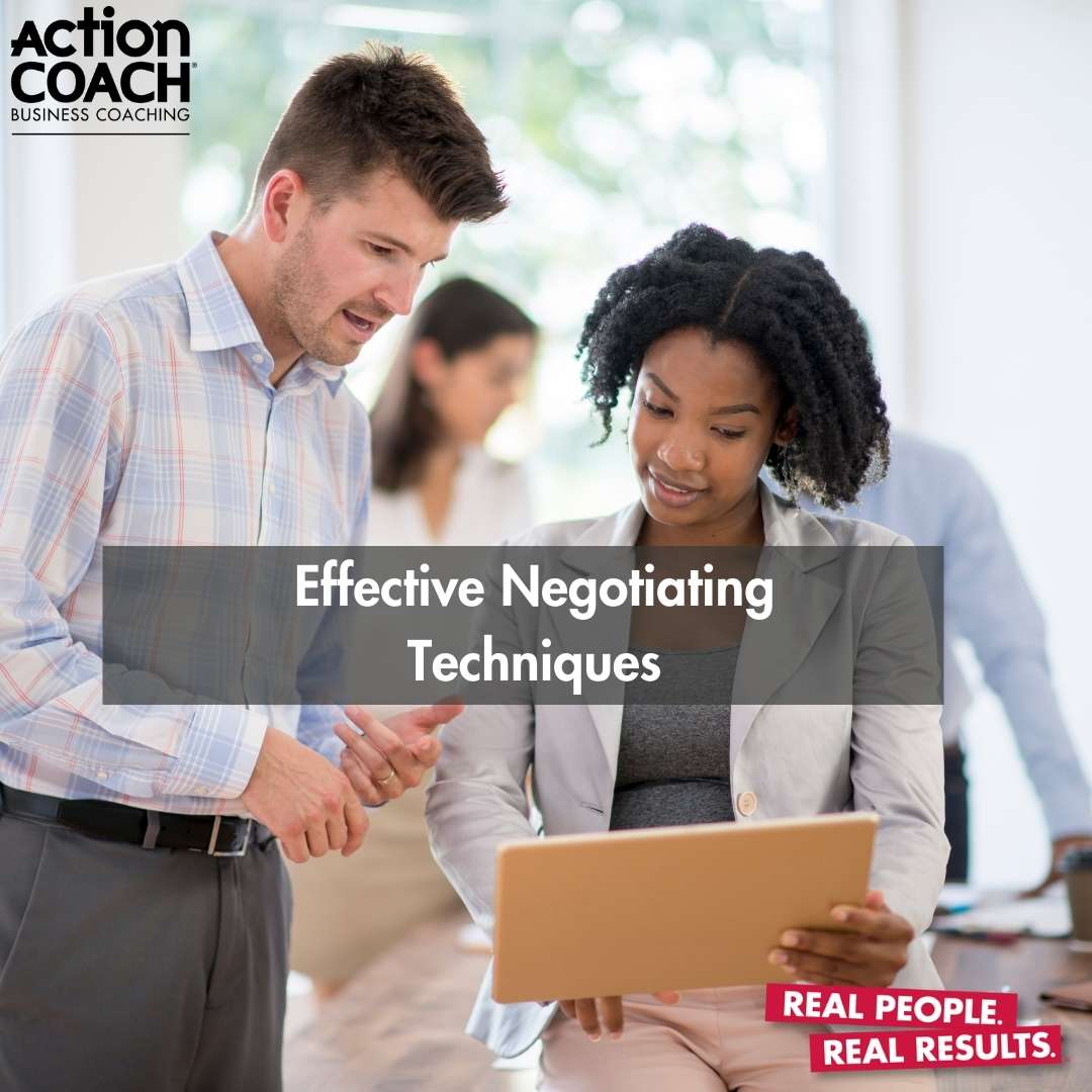 Effective negotiating techniques