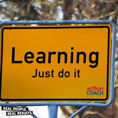 learning, just do it sign