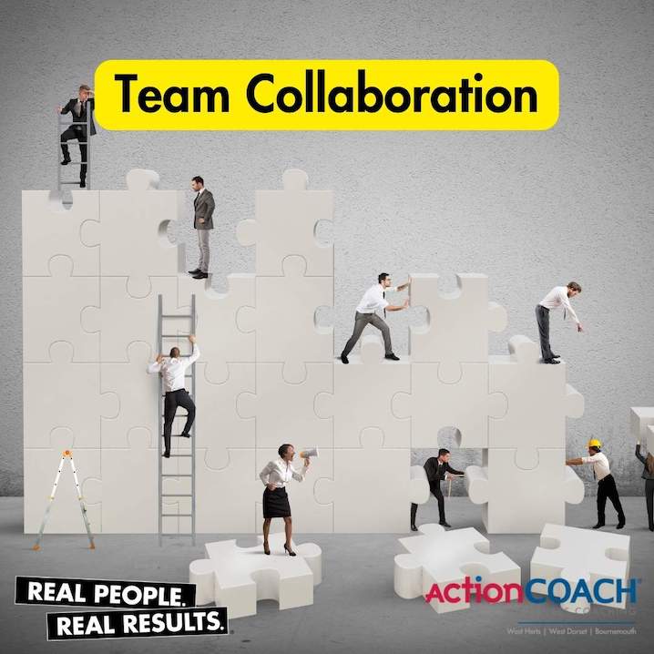 team collaboration and working together