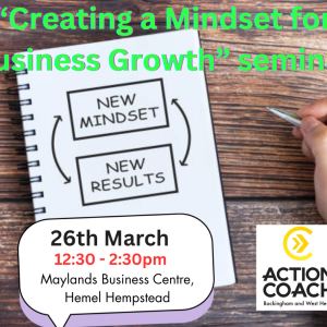 Creating a mindset to grow your business